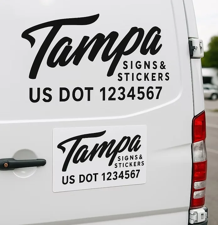Precision-cut commercial vinyl graphics
